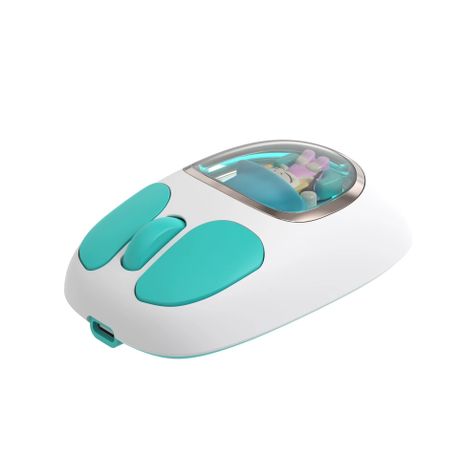 iMice W-450 Cute Wireless Mouse – Dual Mode | Silent | RGB | Type-C