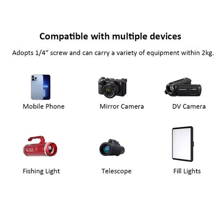 Lightweight & Portable Tripod 1.6m – F-360T