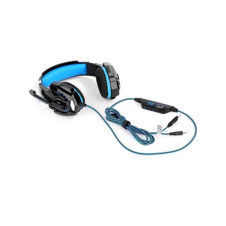 G9000 Gaming Headset with Mic – Blue (PS4, Xbox One, PC)