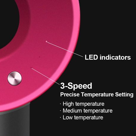 Multifunctional 5-in-1 Leafless High-Speed Hair Dryer