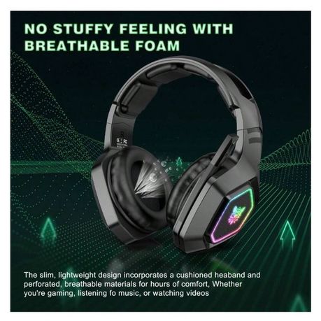 ONIKUMA B100 Wireless Gaming Headphones with Mic