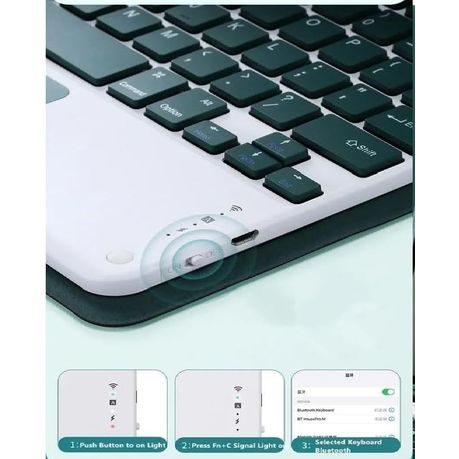 Smart Keyboard Case with Touchpad for iPad Pro 11" & iPad Air 10.9"