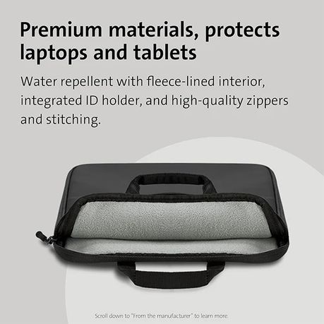 Kensington K60103 14" Eco-Friendly Laptop Sleeve