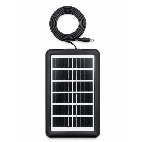 15W Solar Rechargeable Fan – Portable Cooling Fan with Battery Backup