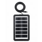 15W Solar Rechargeable Fan – Portable Cooling Fan with Battery Backup