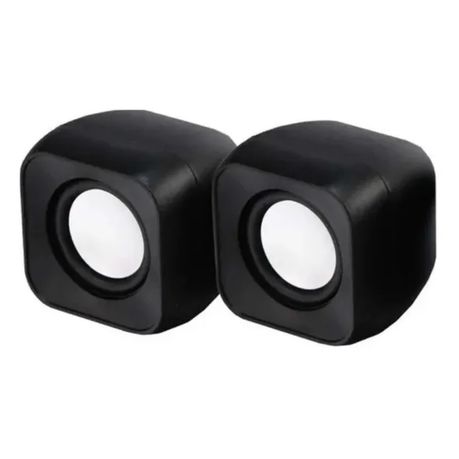 YSD Mini Digital USB Wired Speaker – Black, 2.0 Multimedia Computer Speakers