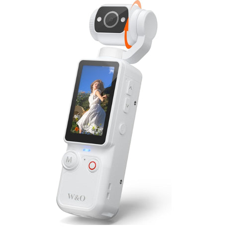 W&O Q7 Vlogging Digital Camera – 2.5K UHD with Rotating Lens
