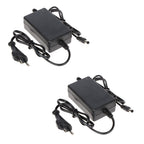 12V 2A CCTV Power Supply Adapter 2 Pack