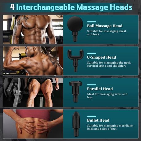 Mini Massage Gun BX-760 – 6 Speed Portable Deep Tissue Massager