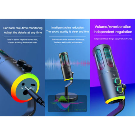 NeePho NP-M01 USB Microphone RGB ANC for Streaming