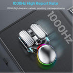 iMice T800 Wireless Rechargeable RGB Gaming Mouse – Dual Mode (2.4G &; Bluetooth)