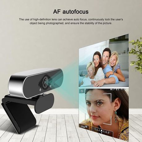 1080p Autofocus Full HD USB Webcam With Built-In Mic