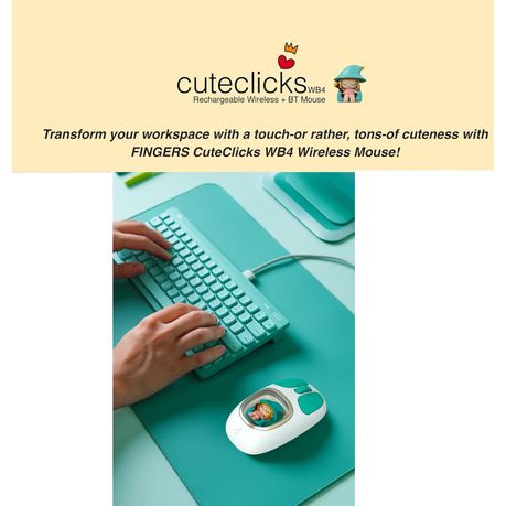 iMice W-450 Cute Wireless Mouse – Dual Mode | Silent | RGB | Type-C