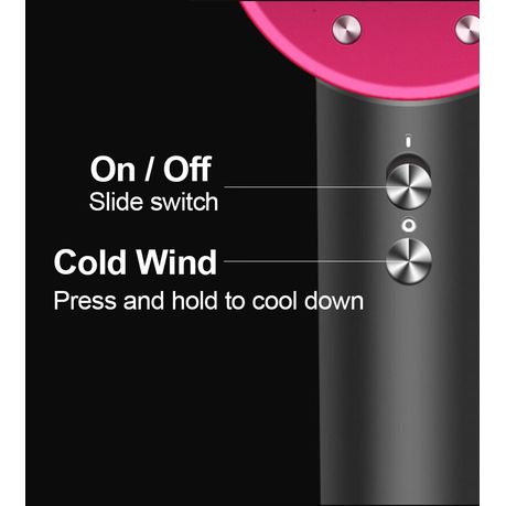 Multifunctional 5-in-1 Leafless High-Speed Hair Dryer