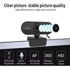 2K HD Webcam with Built-in Microphone for Laptop & PC
