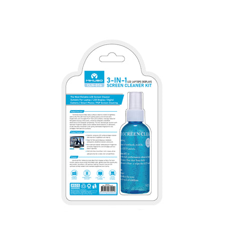 Mikuso CLN-016 Computer Cleaning Kit | Safe for Screens