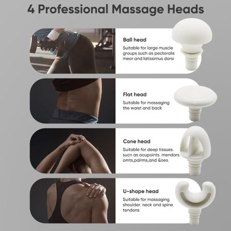Portable Mini Massage Gun H05 – 6 Speed Handheld Massager