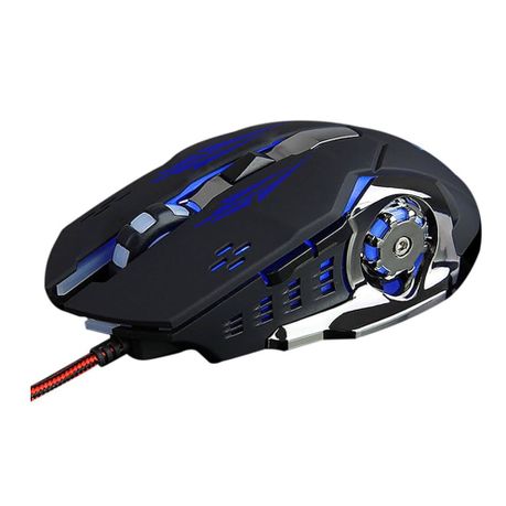 Cool Lighting Effects Gaming Mouse – Black (T2)