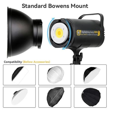 Professional Studio Light with Remote Control 300W MM8820