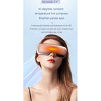 Bluetooth Eye Massager with Heat & Music – JA-E1 (Brown)