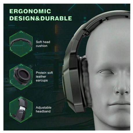 ONIKUMA B100 Wireless Gaming Headphones with Mic