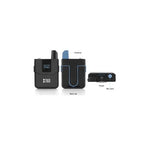Tuga Wireless Lavalier & Handheld Microphone System for Camera – 4-Channel UHF