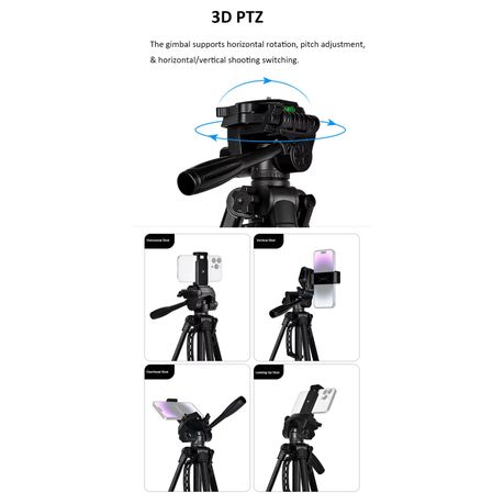 Lightweight & Portable Tripod 1.6m – F-360T