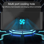 100W | 7-Port USB Smart Charging Station – Black (YFY-A52)
