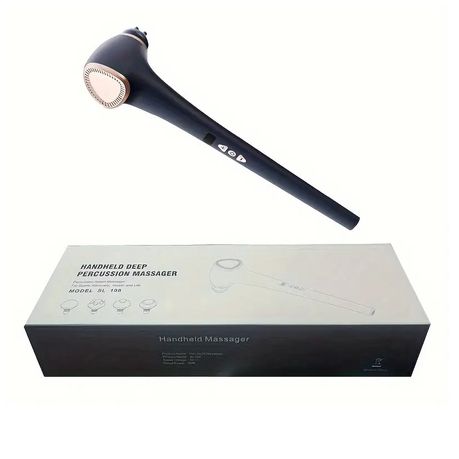 Rechargeable Deep Tissue Percussion Massage Gun – SE-198 (Blue)