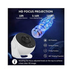 LED Planetarium Star Galaxy Projector Starry Sky Night with 12 Planet Discs