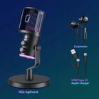 NeePho NP-M02 RGB Gaming Microphone USB/Type-C