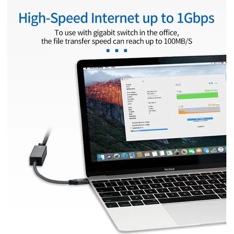 USB 3.0 to RJ45 Gigabit Ethernet Adapter 10/100/1000Mbps – USB to LAN (GC)