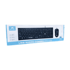 Mikuso KB-C049 Wired Keyboard & Mouse Combo – 104 Keys, 1200 DPI