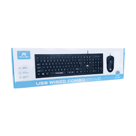 Mikuso KB-C049 Wired Keyboard & Mouse Combo – 104 Keys, 1200 DPI
