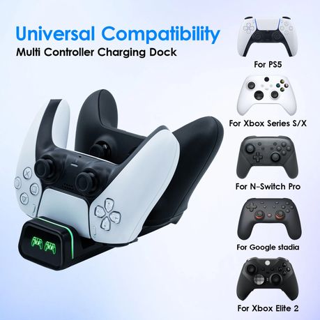 Dobe Dual Controller Charging Dock – Multi-Platform | Type-C | LED Indicators – TYX-0613B