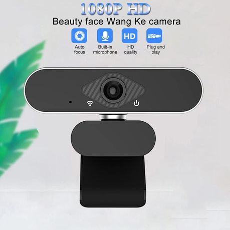1080p Autofocus Full HD USB Webcam With Built-In Mic