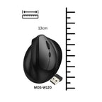 Mikuso Ergonomic Dual Mode Wireless Mouse - MOS-W120