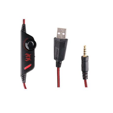 G9000 Gaming Headset with Mic – Red (PS4, Xbox One, PC)