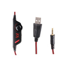 G9000 Gaming Headset with Mic – Red (PS4, Xbox One, PC)