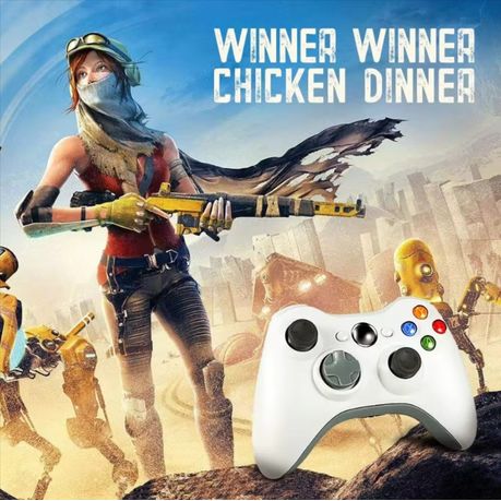 Xbox-360 Gaming Wireless Controller for PS3 / PC / Android - White