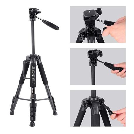 Zomei Q-188 Professional Heavy Duty Tripod – DSLR, Camcorder & Smartphone, 188cm