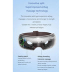 Bluetooth Eye Massager with Heat & Music – JA-E1 (Brown)