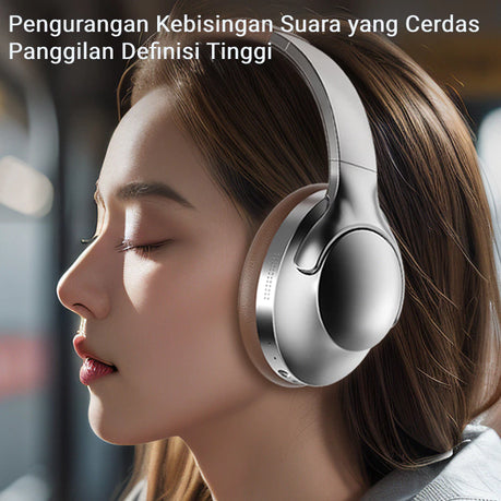 Retro Style Wireless Bluetooth Headset CXT-17 with Mic, Stereo Bass