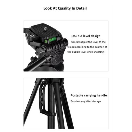Lightweight & Portable Tripod 1.6m – F-360T