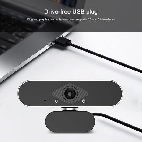 1080p Autofocus Full HD USB Webcam With Built-In Mic
