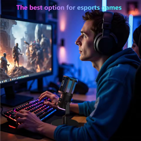 NeePho NP-M02 RGB Gaming Microphone USB/Type-C