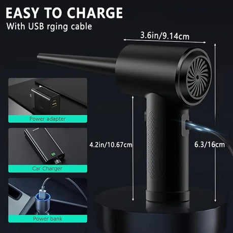 Air Duster Rechargeable Cordless – Strong Pressure Blower