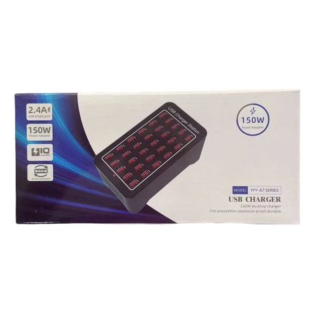 150W 30-Port USB Desktop Charging Station – YFY-A75