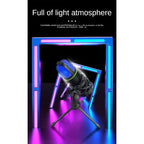 Professional USB Microphone With RGB Lighting & Tripod – ME4-USB