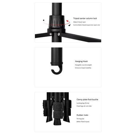 Lightweight & Portable Tripod 1.6m – F-360T